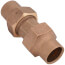 74758 1" Flare Straight Coupling (Lead-Free)