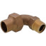 74779M 1" Flare x MNPT Quarter Bend (No-Lead Brass)