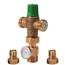 1/2" NPT Union 5122 Mixing Valve w/ Gauge (Low Lead)