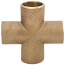 1" Cast Brass Cross (Lead Free)