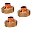 1" Sweat Union for 5120 Water Temperature Mixing Valve with Gauge (Set of 3)