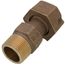 74620 5/8" x 3/4" Meter Coupling, MNPT (Lead Free)