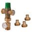 1" PEX Union 5124 Mixing Valve w/ Gauge (Low Lead)