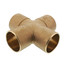 1-1/4" Cast Brass Cross (Lead Free)