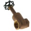 1-1/2" Threaded Gate Valve with Rising Stem (Lead Free)