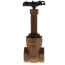 1-1/2" Threaded Gate Valve with Rising Stem (Lead Free)