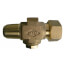74701T 1-1/4" AWWA x T CTS Plug-Style Corporation Stop (Lead-Free)