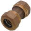74758T 1-1/4" T CTS Compression Straight Coupling (Lead-Free)