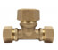 74760T 1" CTS Brass Tee (Lead Free)