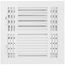 10" x 10-1/2" Fin Steel Register 3-way (White)