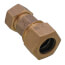 74758T 3/4" x 1" T CTS Compression Straight Coupling (Lead-Free)
