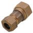 74758T 3/4" x 1" T CTS Compression Straight Coupling (Lead-Free)