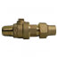 74701B 2" AWWA x Flare Ball-Style Corporation Stop (Lead-Free)