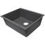 Precis SILGRANIT 21" Single Bowl Undermount Kitchen Sink - Metallic Gray, 513429