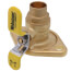 3/4" Sweat Uni-Flange Isolator Ball Valve w/ Detachable Rotating Flange, Lead Free