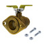 1-1/4" Swt Full Port Brass Uni-Flange Isolator Ball Valve w/ Detachable Rotating Flange