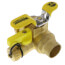 1" Sweat Isolator w/ Drain & Rotating Flange - Lead Free