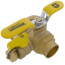 1-1/4" Sweat Isolator w/ Drain & Rotating Flange - Lead Free