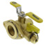 1-1/4" Sweat Isolator w/ MF Drain & Rotating Flange - High Velocity, Lead Free