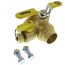 1-1/4" Sweat Isolator w/ MF Drain & Rotating Flange - High Velocity, Lead Free