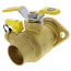 1-1/2" Sweat Isolator w/ Drain & Rotating Flange - Lead Free