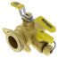 1-1/2" Sweat Isolator w/ Drain & Rotating Flange - Lead Free