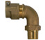 74779M-22 2" CTS x MNPT Quarter Bend (No-Lead Brass)