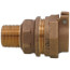 74753-33 1" PEP x MNPT Straight Adapter (Lead-Free)