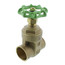 1-1/2" Solder Ends Gate Valve, Lead Free