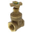 3/4" Threaded Gate Valve with Cross Handle (Lead Free)