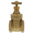 1" Threaded Gate Valve with Cross Handle (Lead Free)
