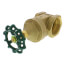 3" Threaded Gate Valve, Lead Free