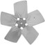 24" 5 Blade 1/2" Bore 28 deg CCW, 5151-060BX