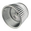 10" Diameter 8"W, CW 1/2" Blower Wheel, 5152-011BX