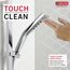 H2okinetic 3-Setting Slide Bar Hand Shower (Chrome), 51799