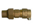 74758C-66 1" x 5/8" Flare x Strong Lead Compression Straight Coupling (Lead-Free)