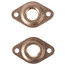 1" GF 15/26 Bronze Flange Pair (NPT)