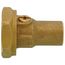 1/2" GU 125 Union Bronze Isolation Valve Pair (Threaded)