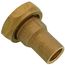 1/2" GU 125 Union Bronze Isolation Valve Pair (Threaded)