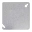4" Steel Square Flat and Blank Device Cover