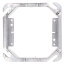 4" Two-Gang Steel Square Tile Wall Cover - 1-1/4" Raised