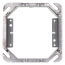 4" Two-Gang Steel Square Tile Wall Cover - 1" Raised
