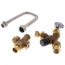 3/4" Sweat Outlet Tankmixer Water Heater Mixing Valve w/ Gauge