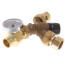 3/4" Sweat Outlet Tankmixer Water Heater Mixing Valve w/ Gauge