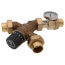 1" Sweat Union AngleMix 3-Way Thermostatic Mixing Valve w/ Gauge