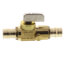 1/2" Expansion PEX Brass Ball Valve with Drain (Lead Free)