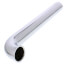 1-1/2" X 12" Chrome Plated Brass Direct Connect Waste Bend, 17 GA