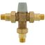 1/2" Threaded Scald Protection 3-Way Thermostatic Mixing Valve, 2 CV (Lead Free)
