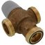 1/2" PEX Expansion TubMixer Adjustable Thermostatic High-Flow Point-of-Use Mixing Valve (2 Cv)