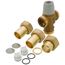 3/4" Sweat Scald Protection 3-Way Thermostatic Mixing Valve, 2 CV (Lead Free)